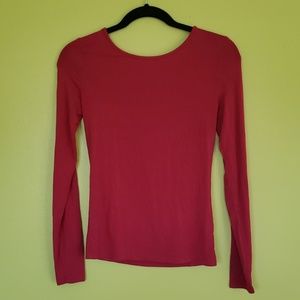 ❌️SOLD❌️: Pink Long-Sleeved Top